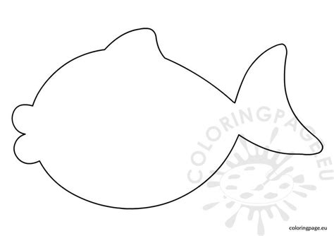 fish template fish outline fish printables