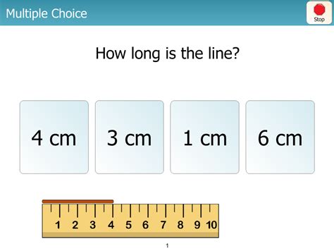 measuring length  centimeters