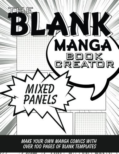 read  blank manga book creator mixed panels    manga
