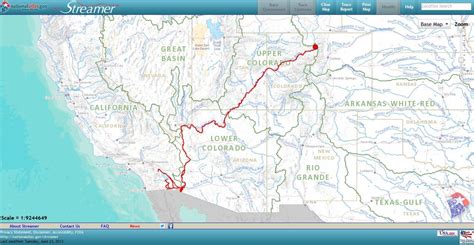 colorado river us map zip code map
