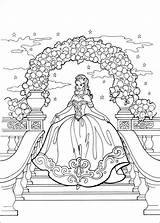 Prinses Kleurplaat Leonora sketch template
