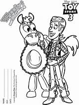 Woody Coloring Toy Story Pages Bullseye Buzz Disney Drawing Colouring Colour Clipart Activities Color Drawings Sheriff Sheets Grasshopper Moment Sharing sketch template