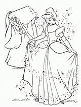 Cinderella Coloring Pages Disney sketch template