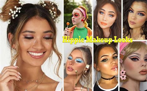 natural beauty  hippie makeup ideas tutorials