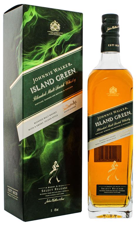 johnnie walker island green blended whisky  jetzt kaufen im drinkology  shop