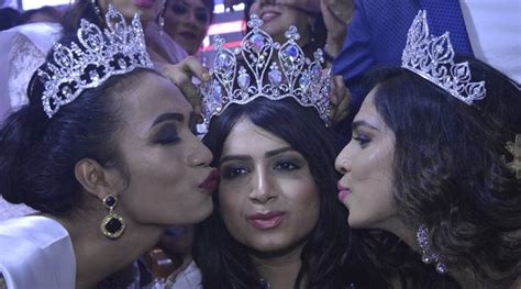 transwoman nitasha biswas crowned india s first miss transqueen
