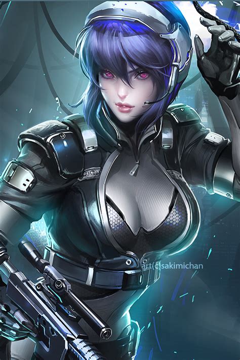 Sakimiart Ghost In The Shell And Link Poster Sneak Peeks