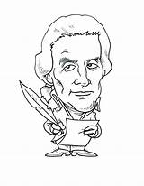Coloring Pages Getdrawings President Kids Presidents sketch template