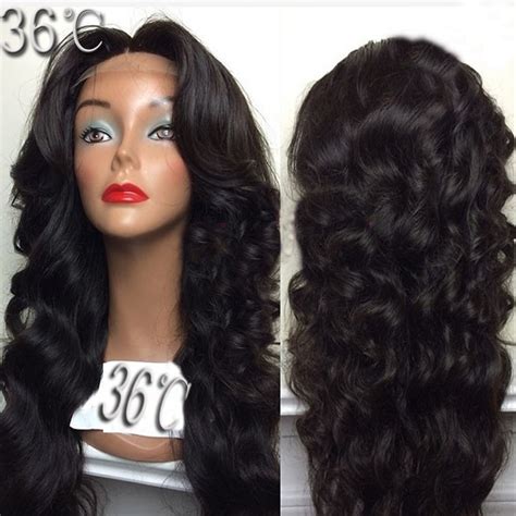 buy wholesale chinese human hair wigs with side bangs