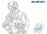 Duty Call Coloring Pages Colouring Warfare Gun Advanced Kids Bing Frost Mw3 Deviantart Lines Search Cute Printable sketch template