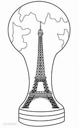 Eiffel Torre Eiffelturm Ausmalbilder Malvorlagen Drucken Cool2bkids sketch template