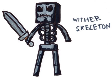 wither skeleton  youcandrawit  deviantart