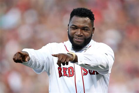 big papi helps  red sox distribute hats  boston students video