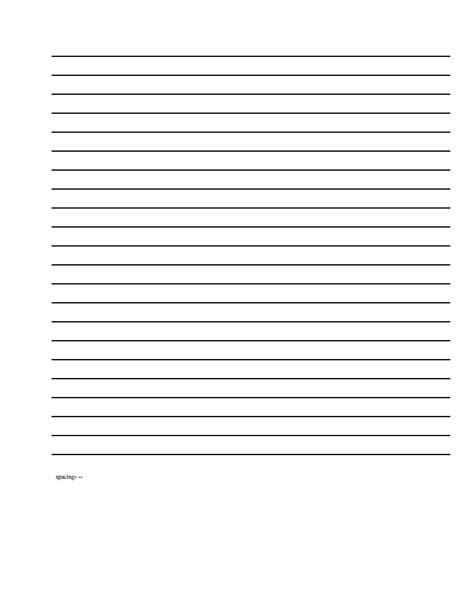 printable blank paper  lines