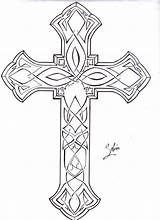Crosses Kreuz Kreuze Verzieren Kerzen Keltische Favourites User sketch template