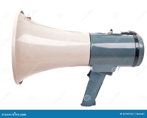 megaphone stock photography image