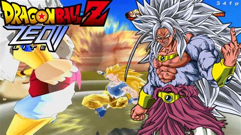 Ssj5 Broly Battles Goku And Cell Dragon Ball Z Zeq2
