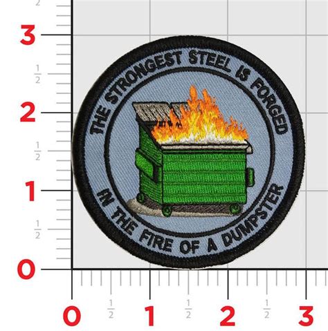 products tagged dumpster fire marinepatchescom custom patches military  law enforcement