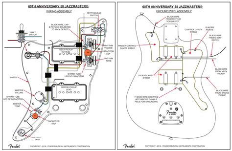 fender jazzmaster wiring diagram fender  jazzmaster wiring diagram  specs ill bet