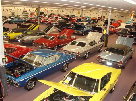 muscle car city is one man s dream car collection all