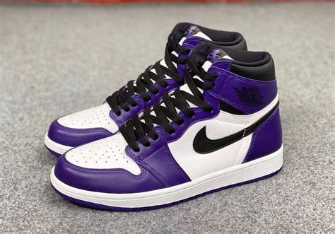 detailed    air jordan  retro high og court purple sneaker buzz