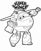 Coloring Wings Super Pages Mira Printable Kids Transformed Popular sketch template