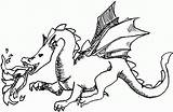 Drachen Colorear Feuer Ausmalen Desenho Personnages Malvorlage Dragao Coloriages Dragons Dragones Onlycoloringpages sketch template
