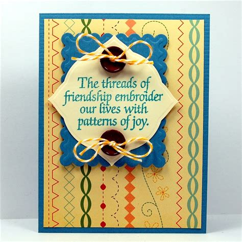 capadia designs friendship card  sewing friends