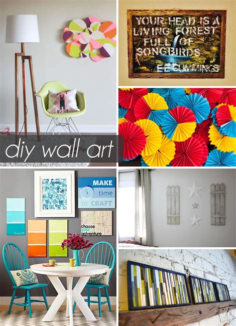 beautiful diy wall art ideas   home decoist