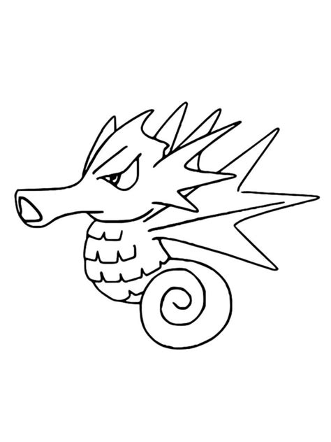 Seadra Pokemon Coloring Pages 5046 The Best Porn Website