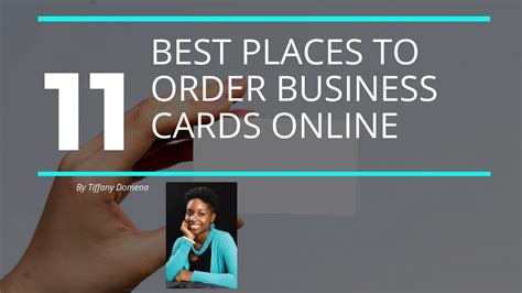 places  order business cards  youtube