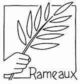 Rameaux Dimanche Fete Rameau Enregistrée Fête sketch template