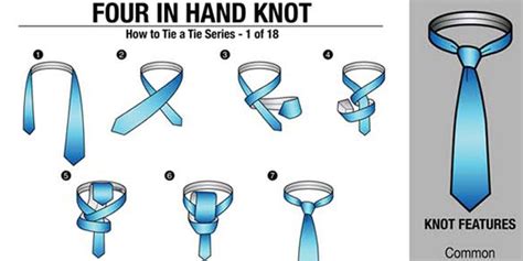 18 ways to wear a necktie [chart] business insider