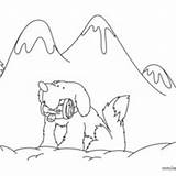 Bernard Coloring Pages St Saint Puppy Drawing Dog Hellokids Bulldog Getdrawings sketch template