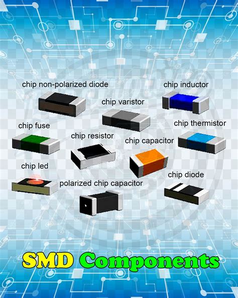 smd components electronic circuit projects electronics projects diy electronics basics