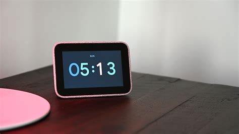 lenovos smart clock  snoozing alarms fun