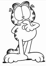 Garfield Thanksgiving Sheets sketch template