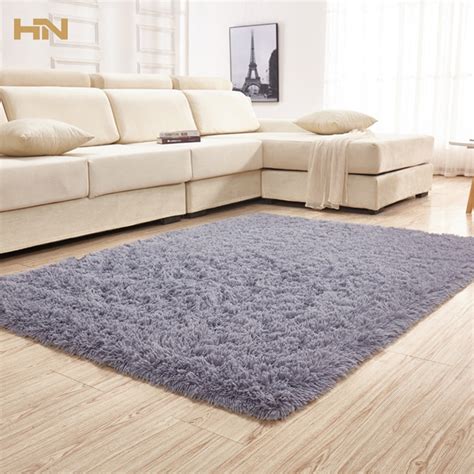 xcm silky carpet mats sofa bedroom living room anti slip floor carpets rugs bedroom soft