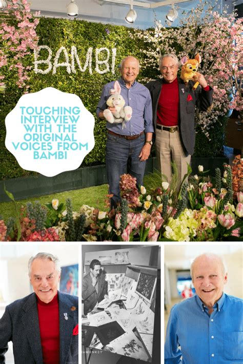 Exclusive Touching Interview With The Original Voices From Bambi