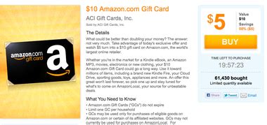 amazon  gift card    amazon local deals  supplies  alcom