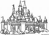 Coloring Castle Pages Popular sketch template