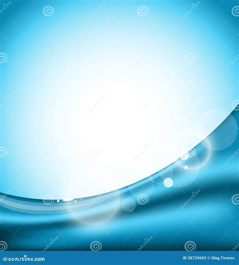 abstract blue background design template stock vector illustration