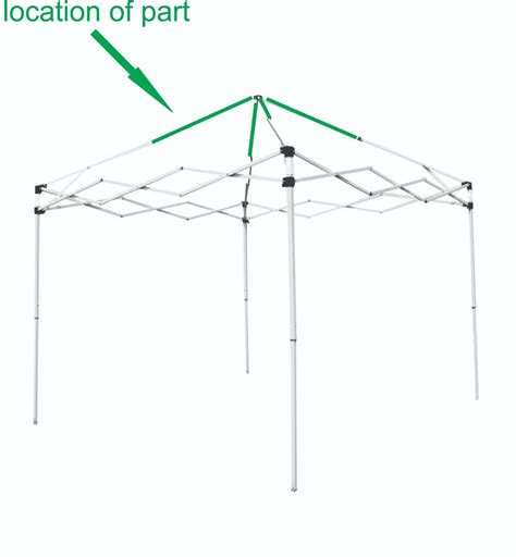 ambassador instant pop  canopy top peak replacement part ebay