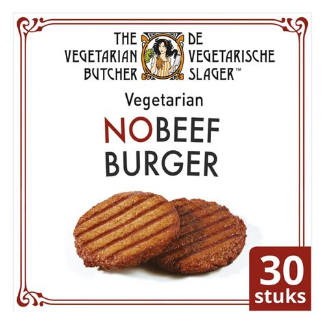 de vegetarische slager nomeat vegetarische hamburger doos  stuks   gram sligronl