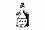 Rum Bottle Cartoon Svg Craft  Pirates Fabrica Creative sketch template