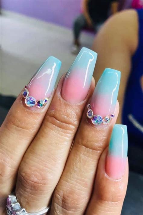 Best Summer Ombre Nails In 2019 Stylish Belles Sns Nails Colors
