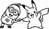 Pikachu Coloring Pages Cute Printable Pokemon Color Getcolorings Print Pag sketch template