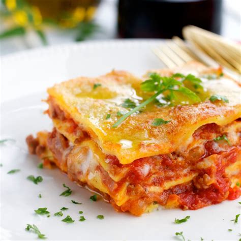 Lasagna With Bechamel And Meat Sauce Sheknows