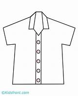 Shirt Sheet Template Coloring Pages Shirts sketch template