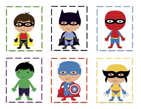 preschool printables superhero classroom theme preschool fun